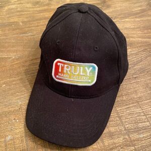 Truly Hard Seltzer Alcohol Beverage Black Baseball Cap Hat One Size OS